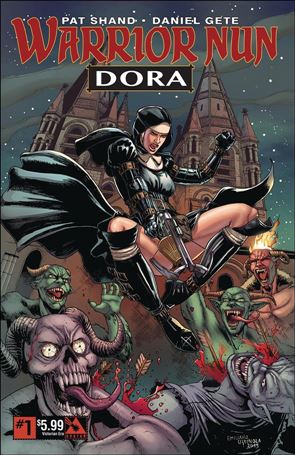 Warrior Nun Dora issue 1-G Emiliano Urdinola Victorian Era Cover