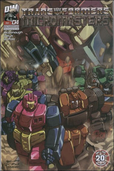 Transformers: Micromasters issue 4-B Alex Milne Cover