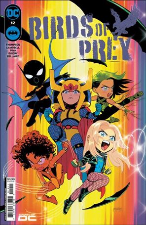 Birds of Prey (2023) issue 12 Leonardo Romero Cover