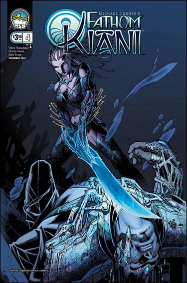 Michael Turner's Fathom: Kiani (2012) issue 4 Oliver Nome Cover