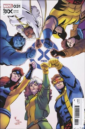 X-Men (2021) issue 31-C Marcus To X-Men '97 Homage Cover