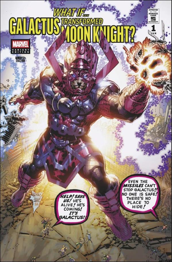 What If...? Galactus Transformed Moon Knight? issue 1-C Philip Tan Sci-Fi Homage Cover