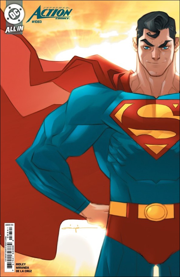 Action Comics (1938) issue 1083-E Özgür Yildirim 1:25 Cardstock Cover