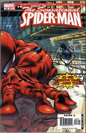 Sensational Spider-Man (2006) issue 23-B DF (Signed by Scott Hanna)  1/50
