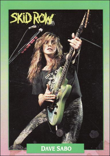 Rock Cards (Base Set) card 105 Dave Sabo