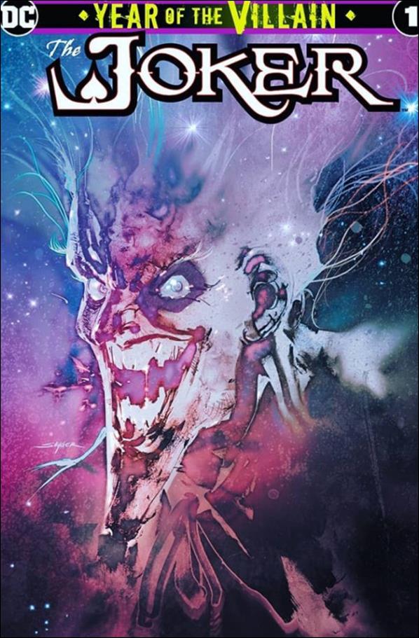 Joker: Year of the Villain issue 1-H Stuart Sayger Bell Book & Comic Face Cover 1/1000