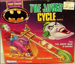 Dark Knight Collection Vehicles figure 8 Joker Cycle
