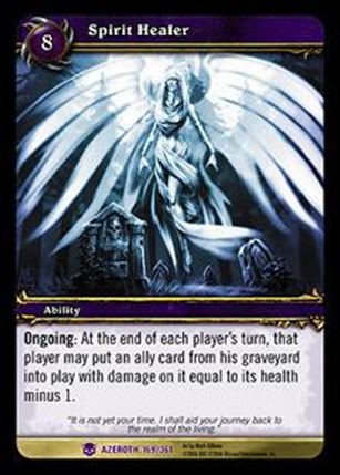 World of Warcraft: Heroes of Azeroth (Base Set) card 169 Spirit Healer