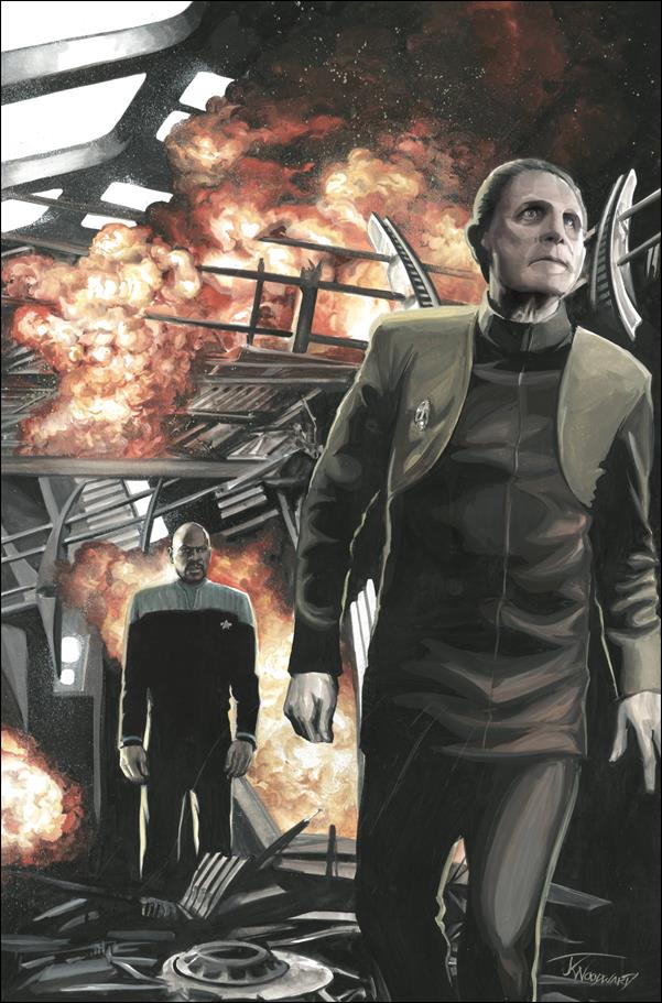 Star Trek: Deep Space Nine - Too Long a Sacrifice issue 1-D J.K. Woodward 1:25 Virgin Cover