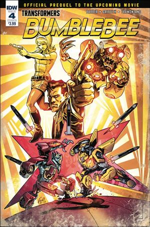 Transformers: Bumblebee Movie Prequel issue 4-B Fico Ossio Cover