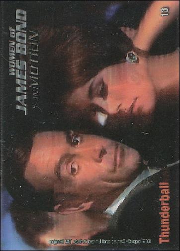 Women of James Bond in Motion (Base Set) card 13 Thunderball - Domino Derval