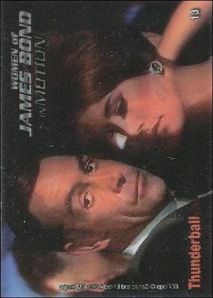 Women of James Bond in Motion (Base Set) card 13 Thunderball - Domino Derval