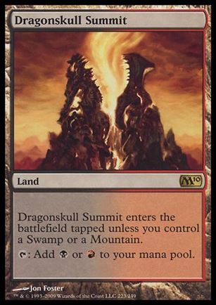 Magic the Gathering: 2010 Core Set (Base Set) card 223 Dragonskull Summit