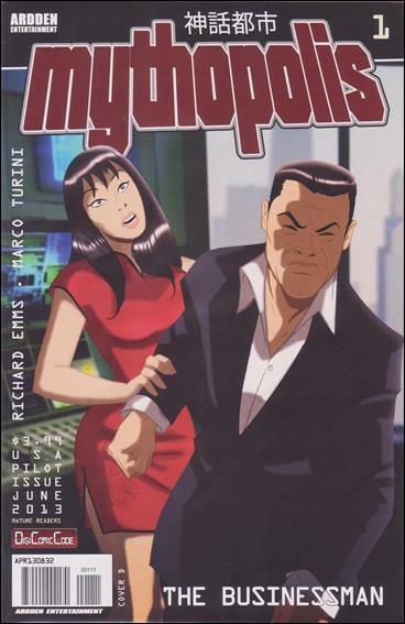 Mythopolis issue 1-F Des Taylor Cover