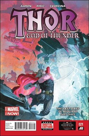 Thor: God of Thunder issue 21 Esad Ribic Cover