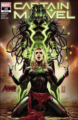 Captain Marvel (2019) issue 15 Mark Brooks Cover
