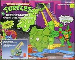 Teenage Mutant Ninja Turtles (1988) Vehicles and Playsets figure 11 Retrocatapult