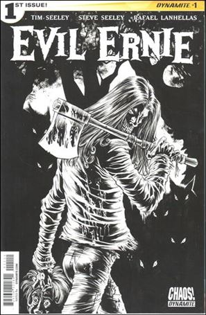 Evil Ernie (2014) issue 1-K Kyle Hotz 1:40 Black & White Cover