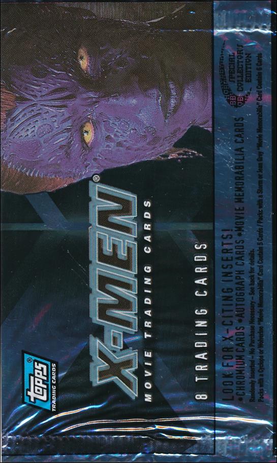 X-Men: The Movie card 2-B Sealed Pack - Mystique