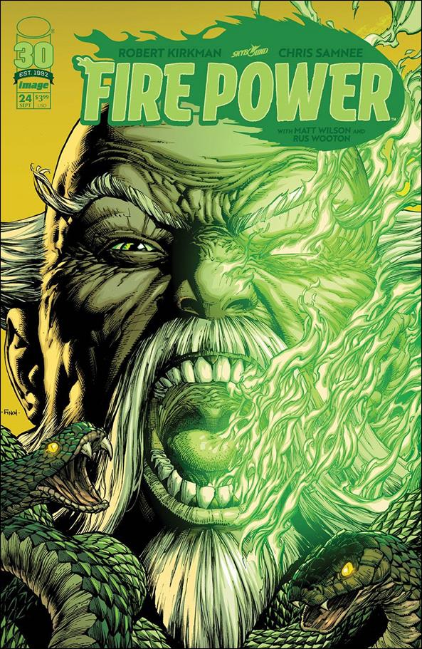 Fire Power issue 24-B David Finch Cover
