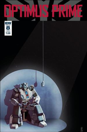 Optimus Prime issue 8-B Casey Coller Subscription Cover