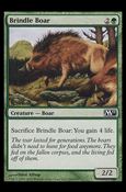 Magic the Gathering: 2011 Core Set (Base Set) card 166 Brindle Boar
