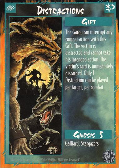 Rage Limited (Base Set) card 60 Distractions 