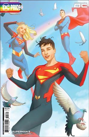 Superman (2023) issue 5-D D W Scott Forbes DC Pride Cardstock Cover