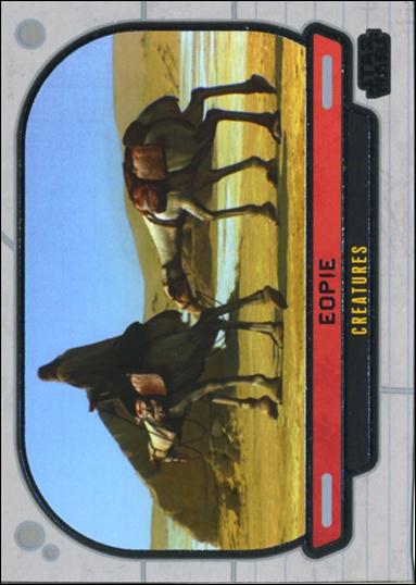 Star Wars Galactic Files (Base Set) card 296 Eopie Creatures