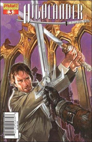 Highlander issue 3 Dave Dorman Standard Cover