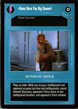 Star Wars: Reflections III (Base Set) card 35 Come Here You Big Coward