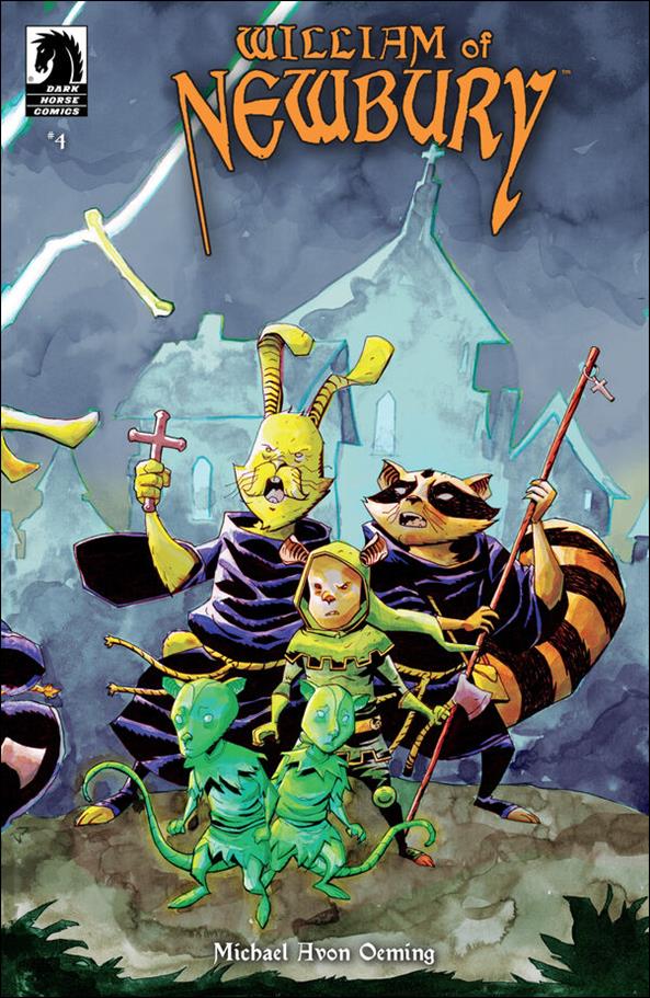 William of Newbury issue 4 Michael Avon Oeming Cover