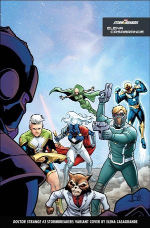 Doctor Strange (2023) issue 3-C Elena Casagrande Stormbreakers Cover