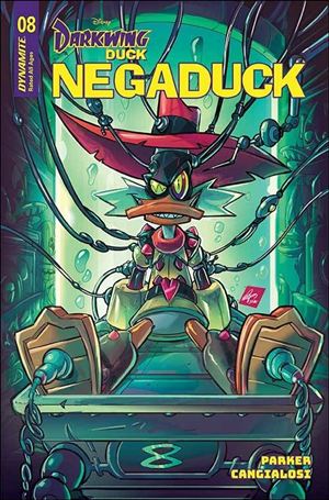 Negaduck issue 8-D Ciro Cangialosi Cover