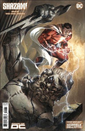 Shazam! (2023) issue 4-D Gabriele Dell'Otto Spotlight Cardstock Cover