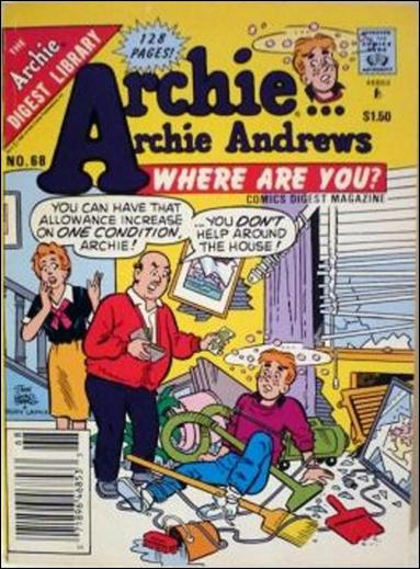 Archie…Archie Andrews, Where Are You Comics Digest Magazine issue 68