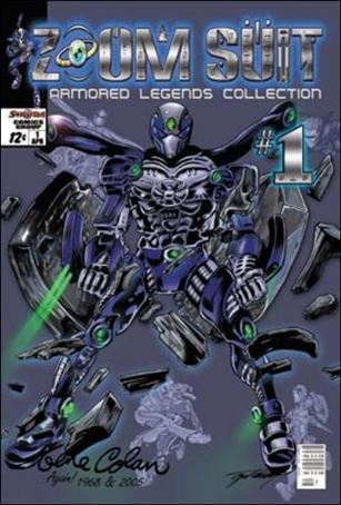 Zoom Suit issue 1-J Gene Colan Armored Legends Cover