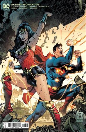 Wonder Woman (1942) issue 798-D Tony Daniel Superman Cardstock Cover