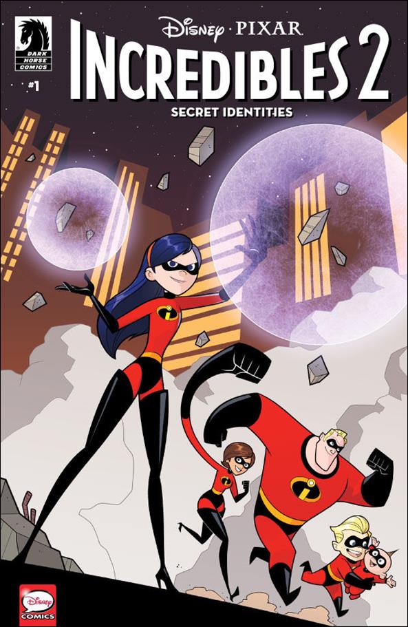 Incredibles 2: Secret Identities issue 1-B Kawaii Created Studios Cover