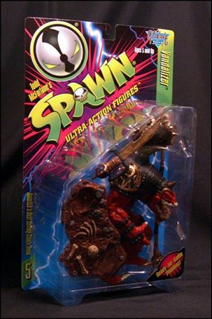 Spawn (Series  5) figure 4-B Vandalizer (Red)