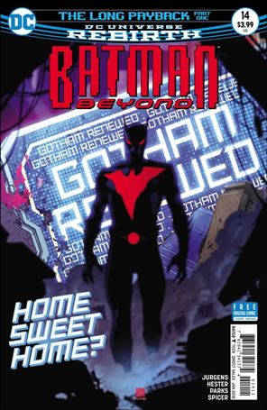 Batman Beyond (2016) issue 14 Bernard Chang Cover