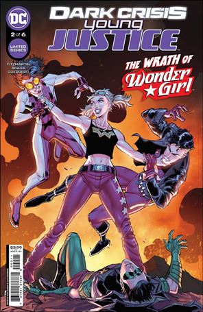 Dark Crisis: Young Justice issue 2 Max Dunbar Cover