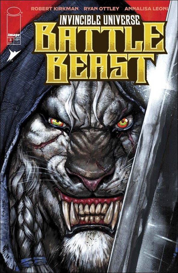 Invincible Universe: Battle Beast issue 3-F Simon Bisley 1:100 Cover