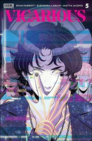 Vicarious issue 5-B Luana Vecchio Cover
