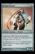 Magic the Gathering: Planechase (Base Set) card 113 Etched Oracle