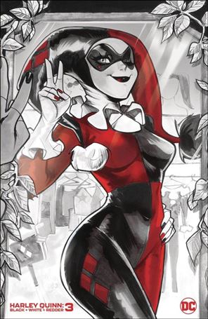 Harley Quinn: Black + White + Redder issue 3-B Mirka Andolfo Cover