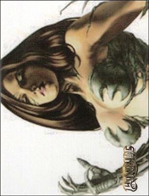 Witchblade Millennium (Base Set) card 26 Original Art