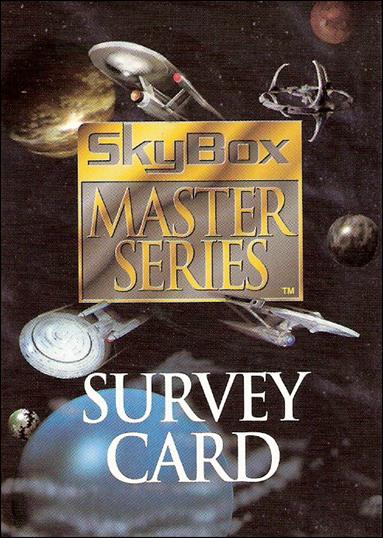 Star Trek Master Series: Series 2 (Survey Card Subset) card nn Survey Card