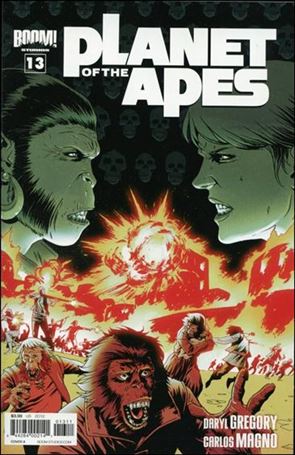 Planet of the Apes (2011) issue 13 Damian Couceiro Cover