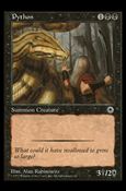 Magic the Gathering: Portal (Base Set) card 105 Python
